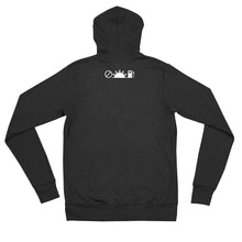 Load image into Gallery viewer, TWR White Logo zip hoodie
