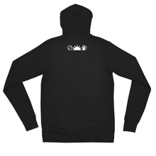 Load image into Gallery viewer, TWR White Logo zip hoodie