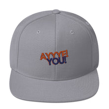 Load image into Gallery viewer, AYE YOU Unisex Snapback Hat
