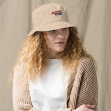 Load image into Gallery viewer, AYE YOU Organic bucket hat
