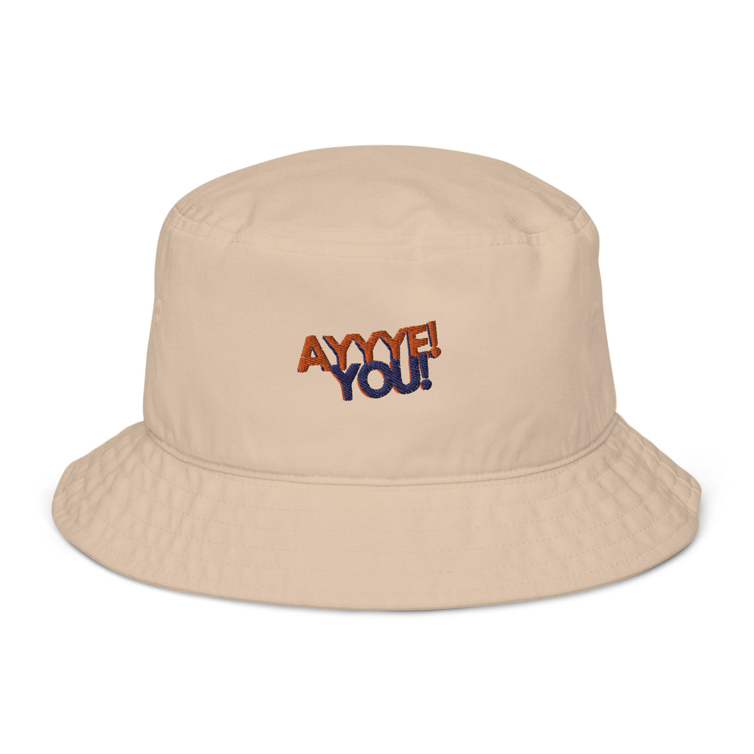 AYE YOU Organic bucket hat