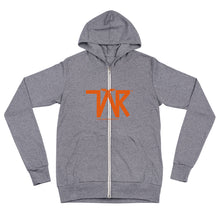 Load image into Gallery viewer, TWR Orange Full Zip hoodie

